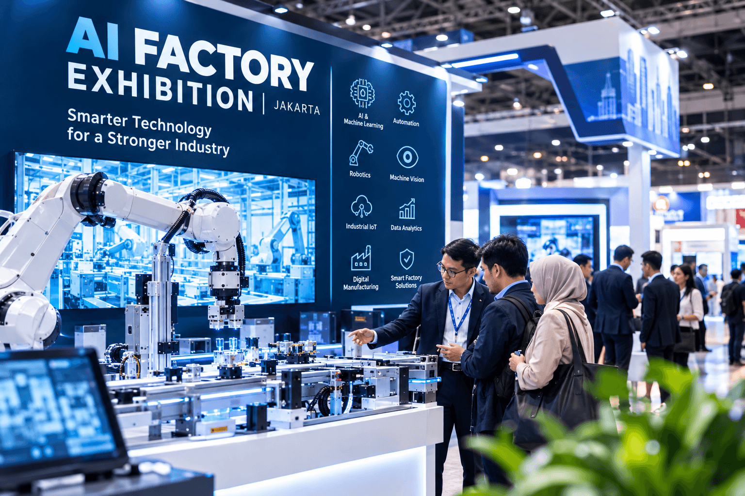 AI Factory Exhibition in Jakarta: Exploring the Next Stage of Industrial Technology